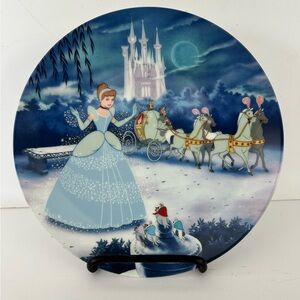 Disney Cinderella Treasured Moments Plate